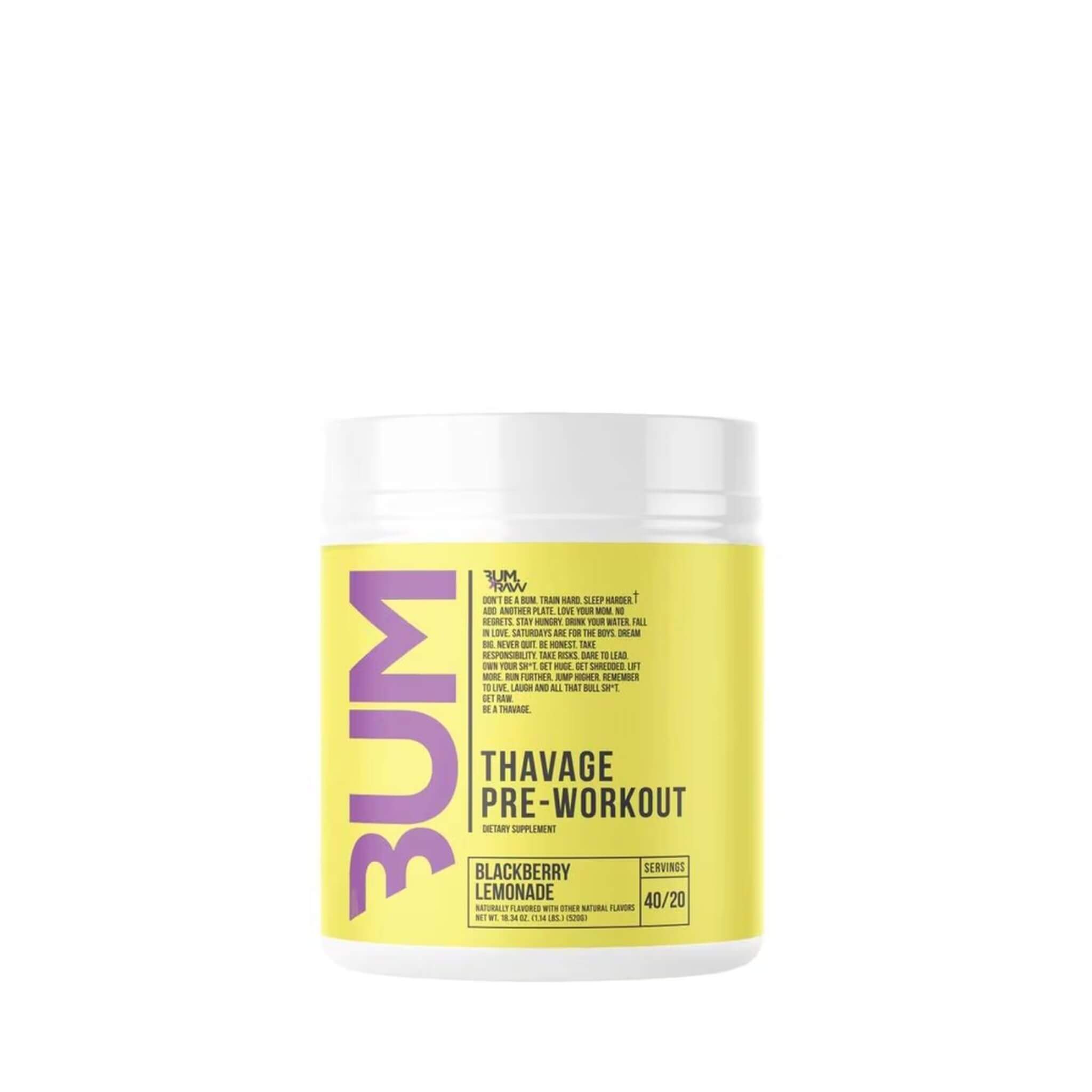 CBUM Thavage Pre-workout